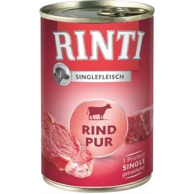 RINTI Pur 100% Beef беззърнена консерва за кучета - 0.4кг