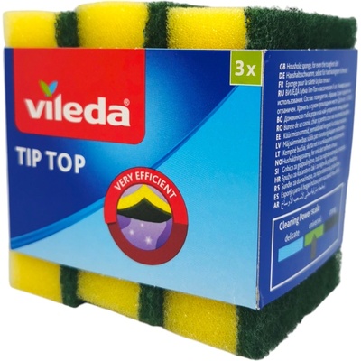 Vileda домакинска гъба, Tip-Top, 3 броя