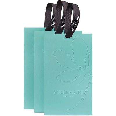 Millefiori Milano Laundry Patchouli Smeraldo Vonná karta 3 ks