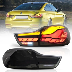  Диодни стопове за BMW F32 / F33 / F36 / F82 / F83 2014-2020 GTS look с бягащ мигач - опушени