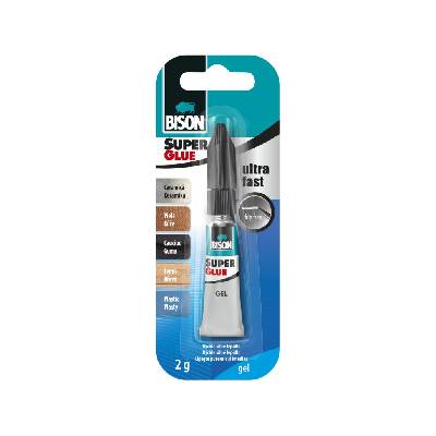 Bison International B. V. Супер лепило BISON SUPER GLUE GEL 2 g Jumbo Card