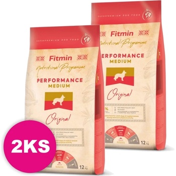 Fitmin Dog Medium Performance 2 x 12 kg