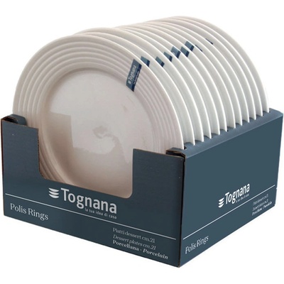 Tognana Десертна чиния polis rings, 21 см (ps0021s2175a)