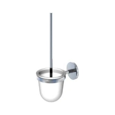 Steinberg WC štětka nástěnná s držákem bílé sklo chrom 650 2911