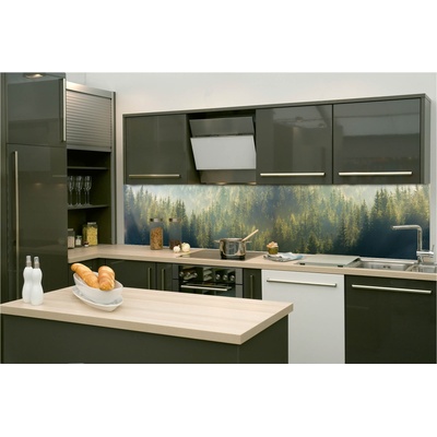 DIMEX ART Фототапет за кухня - мъглива гора 260 x 60 см