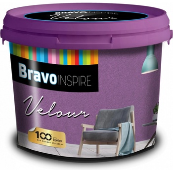 SVJETLOST BRAVO INSPIRE VELOUR - Dekoračná farba s jemným efektom V08 1 l