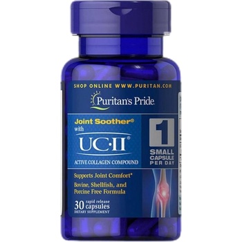 Image 1 of Puritan's Pride UC-II® 40 mg Undenatured Type II Collagen [30 капсули]