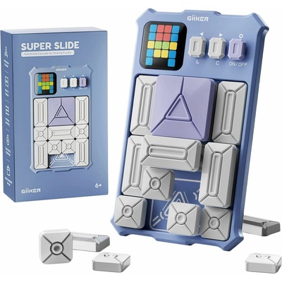 GiiKER Super Slide elektronická logická hra pro děti fialová
