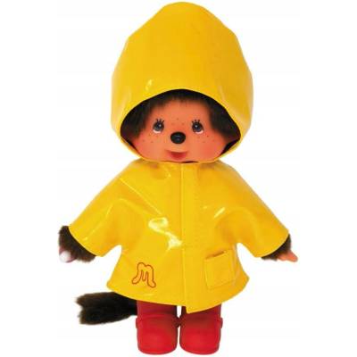 Monchhichi Chlapec v Žluté Pláštěnce 20 cm