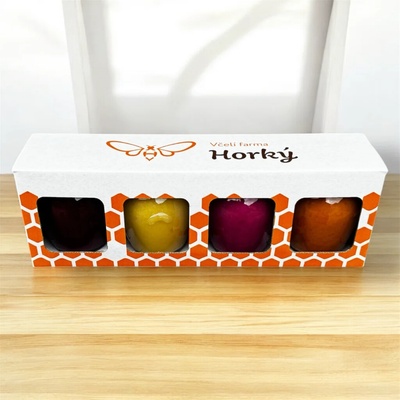 Včelí farma Horký Dárkové balení, 4x 180 g 4x180 g