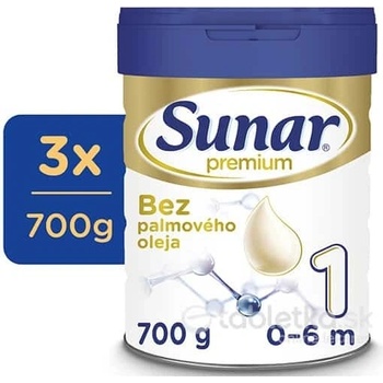 SUNAR 1 Premium 3 x 700 g