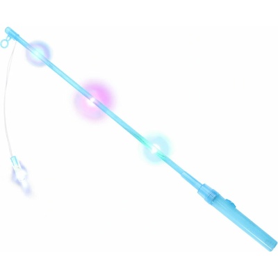 LUMA Držák na lampion svítící tělo LED 50 cm, modrý