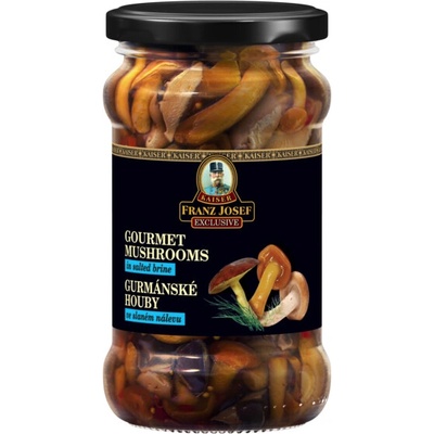 Franz Josef Kaiser Exclusive Gurmánske jedlé huby v slanom náleve 280 g