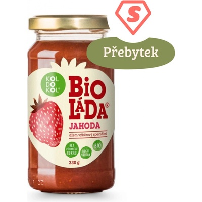 Koldokol Bioláda ovocná jahoda BIO 230 g – Zboží Dáma