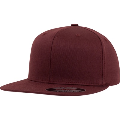 Urban Classics Шапка с козирка в цвят кестен Flexfit Flat Visor UB-6277FV-00150 - Кестен, размер S/M