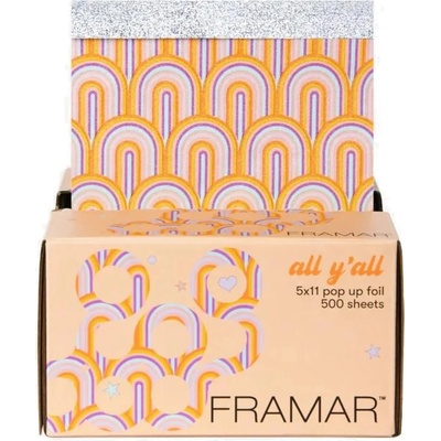 Framar all y'all alu-fólia so špeciálnym povrchom 500 listov 13 x 28 cm