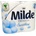 MILDE тоалетна хартия, Без аромат, Sensitive, 4 броя Х 100гр