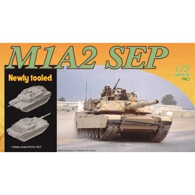 DRAGON Model Kit tank 7495 M1A2 SEP 34-7495 1:72