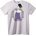NOONEBRAND Gucci Mrs. Potts Карикатурна Тениска - L, White