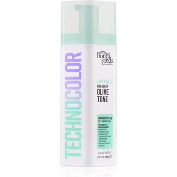 Bondi Sands Technocolor Emerald автобронзант-мус цвят Golden Olive Bronze 200ml