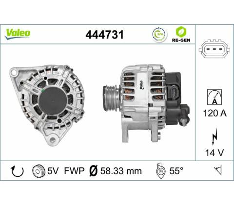 Alternátor VALEO 444731