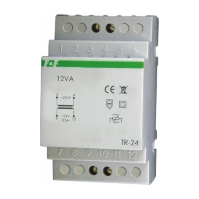 F&F Zvonkový transformátor TR-24 230/24V 0,5A 12VA 1000781