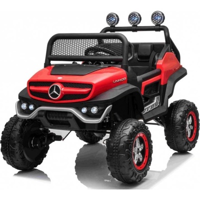 Ramiz Mercedes UNIMOG červená