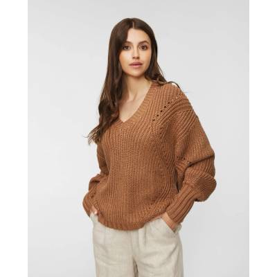 Joslin Payton Linen Cotton Knit Lněný Svetr