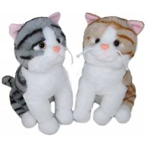SUN-DAY Mascot Cat with gloss 30cm 162892 Sunday mix price for 1 piece