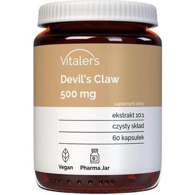 Vitaler's Дяволски нокът, 500 mg, 60 капсули, Vitaler's (406705 (VIT-0670) VIT)