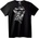 NOONEBRAND Тениска Лети Високо Ангел - 2XL, Black