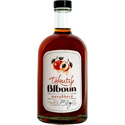 Apicor Likér Tekutý Blboun Meruňkový 25%, 0,5 l (holá láhev)