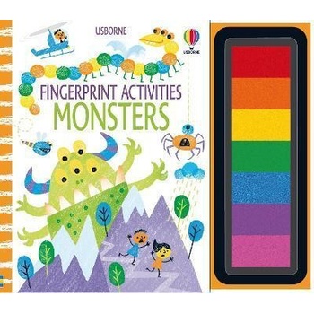 Fingerprint Activities Monsters - Fiona Watt, Candice Whatmore ilustrátor