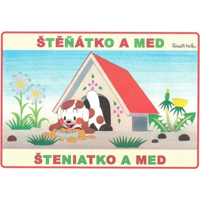 Štěňátko a med omalovánky A5 Zdeněk Miler