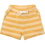 Little Dutch Бебешки къси панталони Little Dutch - Yellow Stripe, 92 cm, 18-24 м (CL25023127) - ozone