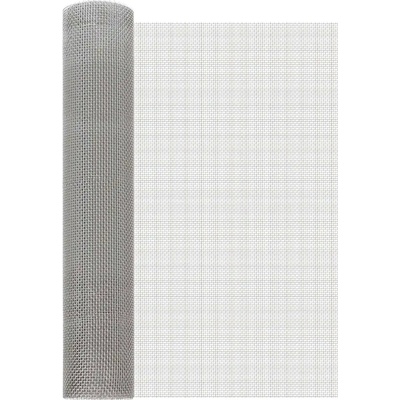 Síťka proti hmyzu 60 x 1000 cm 6 ok Nerezová ocel 201 stříbrná