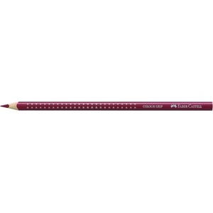 Faber-Castell Цветен молив, триъгълен, FABER-CASTELL "Grip 2001", червен 112421 (112421)