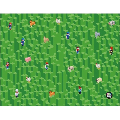 KARTON P+P Obrus do výtvarnej výchovy 65x50cm Playworld