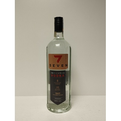 Seven Vodka 38% 1 l (holá láhev)