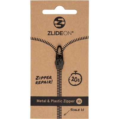 Přívěsek na klíče ZlideOn Metal & Plastic Zipper XS
