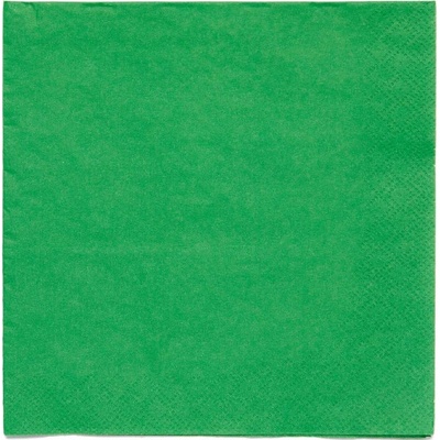 Amscan Servítky papierové zelené Evergreen 33x33cm 20 ks