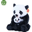 Eco-Friendly Rappa panda s mláďaťom 27 cm