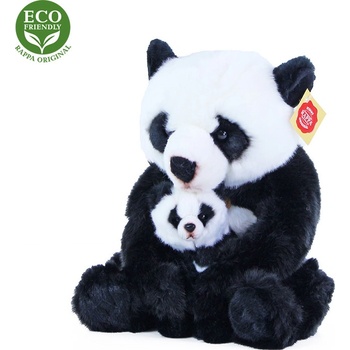 Eco-Friendly Rappa panda s mláďaťom 27 cm