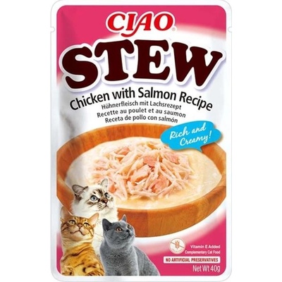 Inaba Ciao Stew kuře a losos 40 g