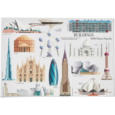 Printworks ICONIC BUILDINGS 1000 dielov