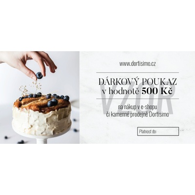 Dortisimo Dárkový poukaz 500,-