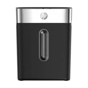 HP Hp oneshred 8cc shredder, clippings, p-4, 8 sheets, 15l, black