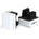 EZDIY EZDIY-FAB 12VHPWR 600W Power Adapter 180° White RVS (EZDPI189-33)