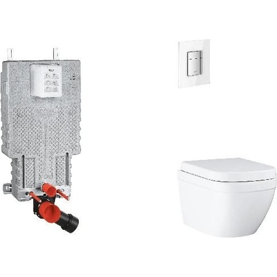GROHE Uniset s tlačidlom Skate Cosmopolitan SANI15BB3107