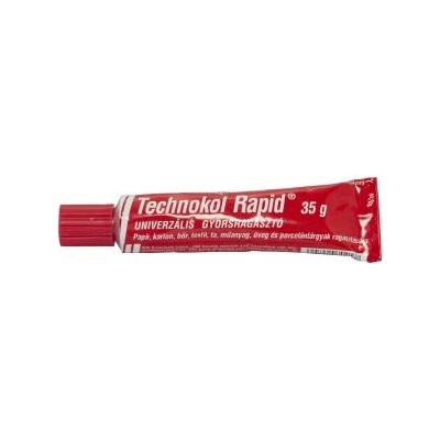Herlitz Лепило Technokol, 35 g - червено